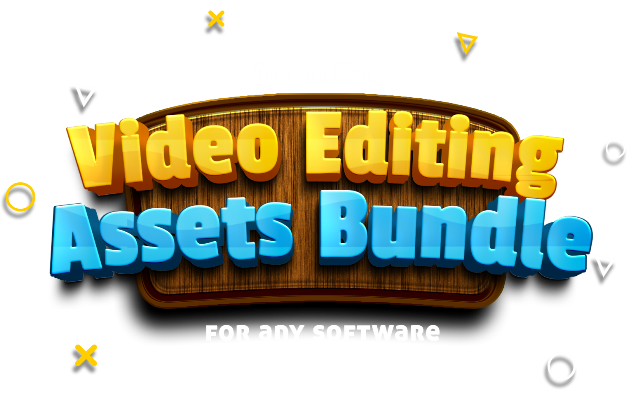 All in One Video Editing Assets Bundle for any Software
