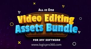 All in One Video Editing Assets Bundle for any Software